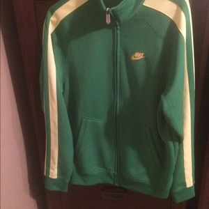 Nike track jacket.